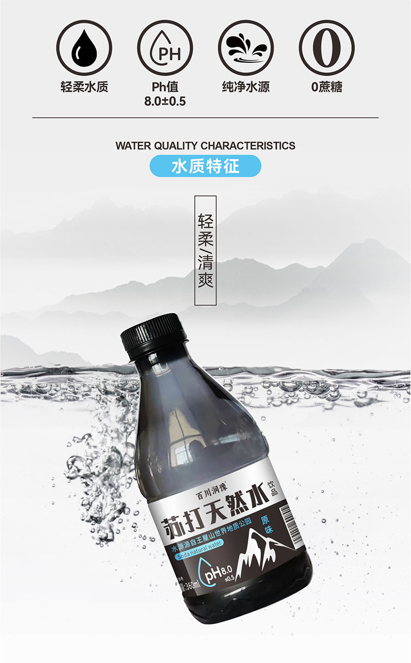百川润豫 苏打天然水 详情页2